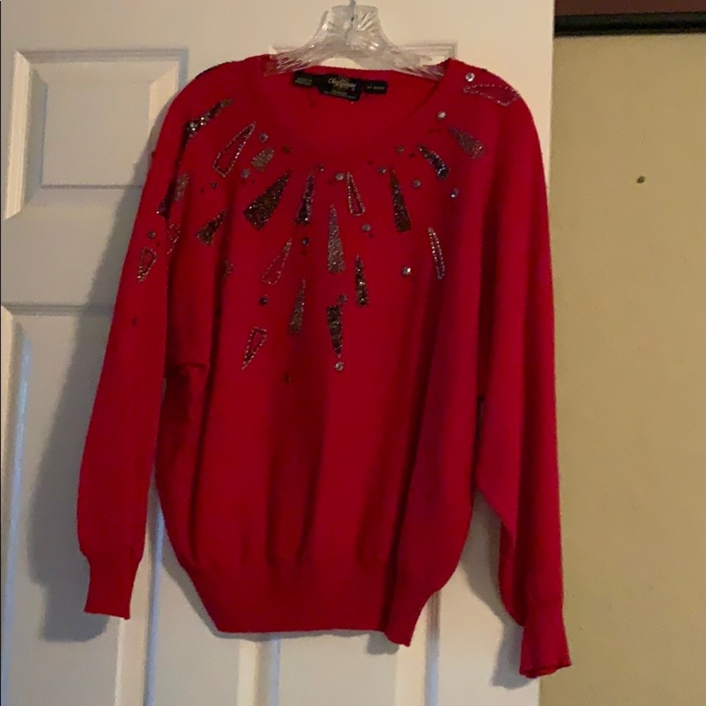Cardigan by Oleg Cassini